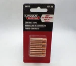 Lincoln Electric KH712 .035 In. Wire Feed Welder Contact Tips 10-PACK. Fixed Price $15.88.
