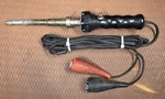 Vintage Rare 12-24VDC Soldering Iron P. Wall No. 1224 Type TL-634/U Works. Fixed Price $19.95.