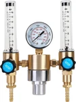 Betooll ARGON/CO2 Mig Tig Flow Meter Gas Regulator Gauge 0-60 0-4500PSI, Gold. Fixed Price $66.99.