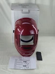 Sellstrom 41370 Galaxy Welding Helmet 90 110 Mm, Red W/ratchet Headgear. Fixed Price $39.37.