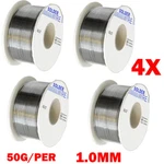 4X 1.0MM 50G 63-37 Tin Rosin Core Wire Electrical Soldering SN60 Flux Hot. Fixed Price $15.65.