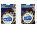 2 Pack Alpha Metals AM51157 Lead-free Rosin Core Flux Paste Oz.. Fixed Price $16.49.