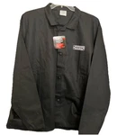 Nwt Ironton Men Xxlarge Flame-resistant Welding Jacket Shirt Black. Fixed Price $26.53.