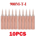 10X 900M-T Pure Copper Soldering Iron Tips Set Lead-welding Tool. Fixed Price $10.75.