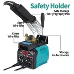 939D-II Pen Wood Kit Station 2-IN-1 (green). Fixed Price $99.00.