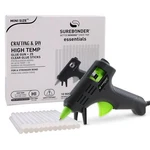 Surebonder Mini Size 10W High Temp Hot Glue Gun Kit With 25 Sticks. Fixed Price $12.99.