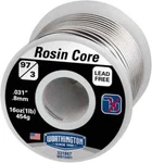 Worthington 331867 Rosin Core Solder: Tin, 0.031" Dia Lb.. Fixed Price $122.40.