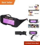 Comfort-fit Auto-darkening Welding Goggles: Lightweight With Large Viewing Area. Fixed Price $19.74.
