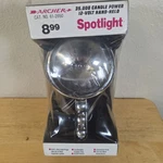 Nos 70'S Radio Shack Archer Sealed Beam Chrone Hand Held Spotlight 12V Dc. Fixed Price $45.00.