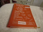 Sears Craftsman Instruction Book 9-2949 Power Router Tool Know How 1984. Fixed Price $7.99.