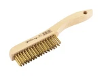 Forney 70519 Wire Scratch Brush 10-1/4 In. With Wood Shoe Handle. Fixed Price $11.46.