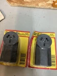 2 Forney 58499 Electrical Receptacle, Crowfoot Type, Wall 50-AMP,. Fixed Price $22.00.