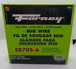 Forney 42287 ER70S-6, Mig Welding Wire, Mild Steel, .035 Diameter X 10 Pound. Fixed Price $49.99.