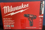 Milwaukee M12 3/8" Hammer Drill/driver Kit 2408-22. Fixed Price $180.00.