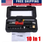 New HS-1115K 10 Butane Gas Soldering Iron Kit Welding Torch Pen Tool. Fixed Price $29.99.