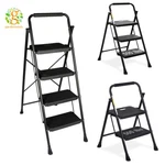 Folding Stool Wide Anti-slip Pedal Sturdy Steel Ladder 2/3/4. Fixed Price $37.49.