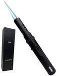 Hand Metal Butane Torch, Gas Refillable, Adjustable High Jet Flame, Blow Black. Fixed Price $42.45.