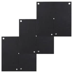 Ubeisito 3PCS Welding Blanket Fireproof Mat 12''X12''UP 12''X12'', Black. Fixed Price $20.31.