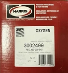 Harris Heavy Duty Oxygen Regulator 3002499 Reg. 450-200-540 (new). Fixed Price $150.00.