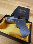 Double Fire Gas Lighter Transformer Gun Pistol Refillable Butane Torch Jet Flame. Fixed Price $10.99.