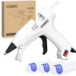 Comto Hot Glue Gun Kit With 30 Sticks, 20W (4"/10CM Each), White. Fixed Price $17.08.