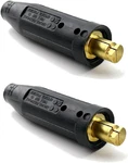 2-PK Tweco-lenco Style Twist-lock Insulated Male Connector For Welding Cable 3/0. Fixed Price $45.97.