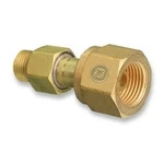Brass Cylinder Adaptor, CGA-300 Commercial Acetylene CGA-200 "mc". Fixed Price $38.35.