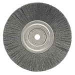Narrow Crimped Wheel, 8 In Dia X 3/4 Face, 0.014 Steel Wire,. Fixed Price $44.13.