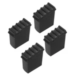 4 Pack Step Ladder Foot Mat Herringbone Feet Cover Black. Fixed Price $15.67.