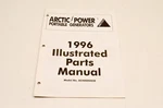 New Oem Arctic Cat 2255-444 AC4000GD2E 1996 Illustrated Parts Manual Nos. Fixed Price $9.86.