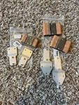 New Western Saddle Blevins Style Buckles Replacement Or Build 1/2" & 3". Fixed Price $30.00.