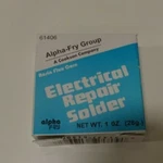 Alpha Fry 1 Oz. Repair Solder 0.09 In. Dia. Tin/lead 40/60 Pc.. Fixed Price $6.98.