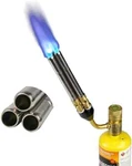 Bluefire Triple Flame Barrel Turbo Torch Head High Output 25590 Btu Heavy Duty. Fixed Price $52.99.