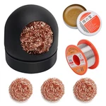 Ahier Tip Cleaner+ Soldering Rosin Flux PASTE(0.35 Oz / 10 G)+ Black. Fixed Price $17.99.