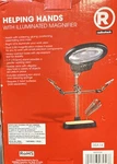 Radioshack Helping Hands Illuminated Magnifier Soldering Stand Dual 2/4X Leds. Fixed Price $24.99.