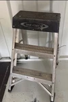 Werner 2 Ft. Aluminum Step Ladder (8 Reach Height) 300LBS Load Capacity Usa. Fixed Price $80.00.