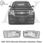 Fog Light Left & Right Side For 2007-2015 Chevrolet Silverado Suburban Tahoe. Fixed Price $37.00.