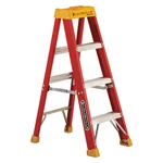 Louisville L-3016-04 Ft Fiberglass Stepladder, 300 Lb Capacity. Fixed Price $88.69.