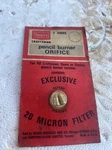 Sears Craftsman 54005 Pencil Burner Pkg Of 2 Nsmp. Fixed Price $19.99.