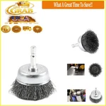 Forney 72729 Wire Cup Brush Coarse Crimped 2-INCH Steel Rust Paint Removal. Fixed Price $8.91.