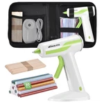 Workbless 30PCS 0.28'' Hot Glue And Sticks Set, Cordless Gun.... Fixed Price $41.76.