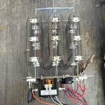 Metal Electrical Heat Strip Assembly With Coils And Wiring Corded. Fixed Price $69.99.