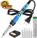 Soldering Iron Kit, 80W 110V Lcd Digital Pen With Ceramic Heater. Fixed Price $14.13.