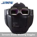 Servore ARC-513 Auto Shade Welding Goggles With Protective Face Shield. Fixed Price $195.21.