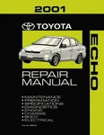 2001 Toyota Echo Factory Shop Service Manual. Fixed Price $102.70.