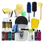 Mr. Detroit - 23PC Auto Detailing Kit Foam Cannon, Towel, Wheel Brush, Cleaner. Fixed Price $158.18.