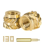 Qsj 130PCS Threaded Inserts Heat Set Kit M3X4X5 Brass Nut With.... Fixed Price $12.28.