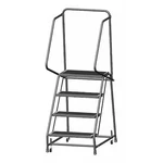 Ballymore H426R 5.7 Ft Steel Rolling Ladder, Steps, 450 Lb Load Capacity. Fixed Price $387.99.