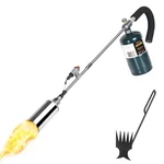 Gasbruh Propane Torch Weed Burner, 35" Long Arm Include Silver. Fixed Price $75.66.