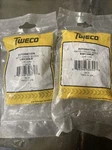 2-(2-PK) Tweco Water Cooled Nozzle 1240-1342 RWC2462F. Fixed Price $17.38.